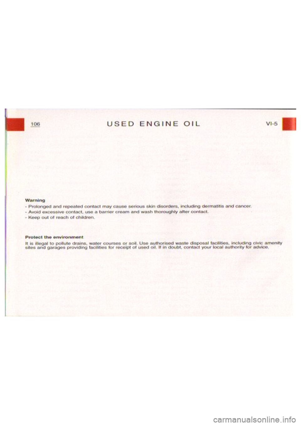CITROEN BERLINGO VAN 2001  Owners Manual 