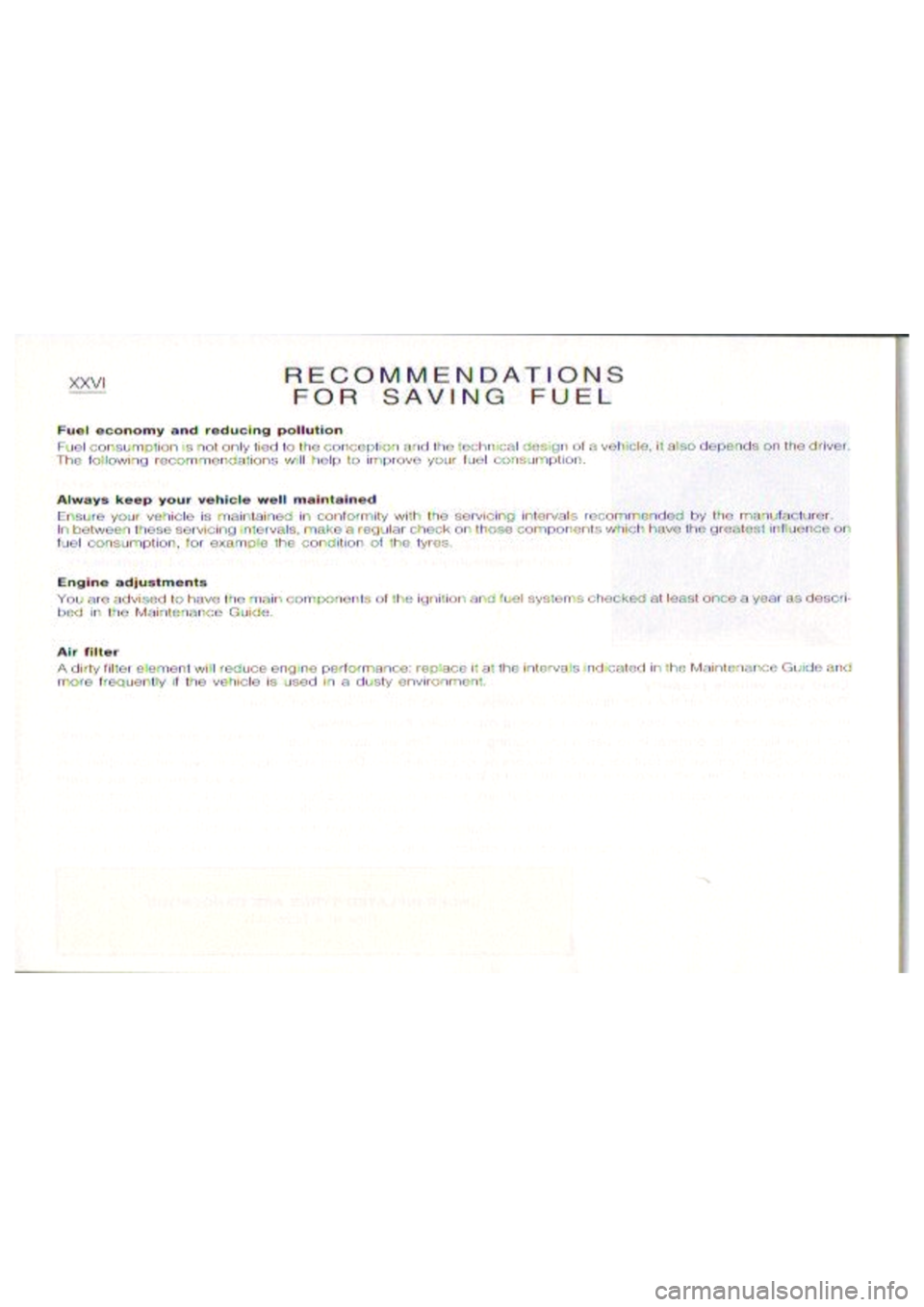 CITROEN BERLINGO VAN 2001  Owners Manual 