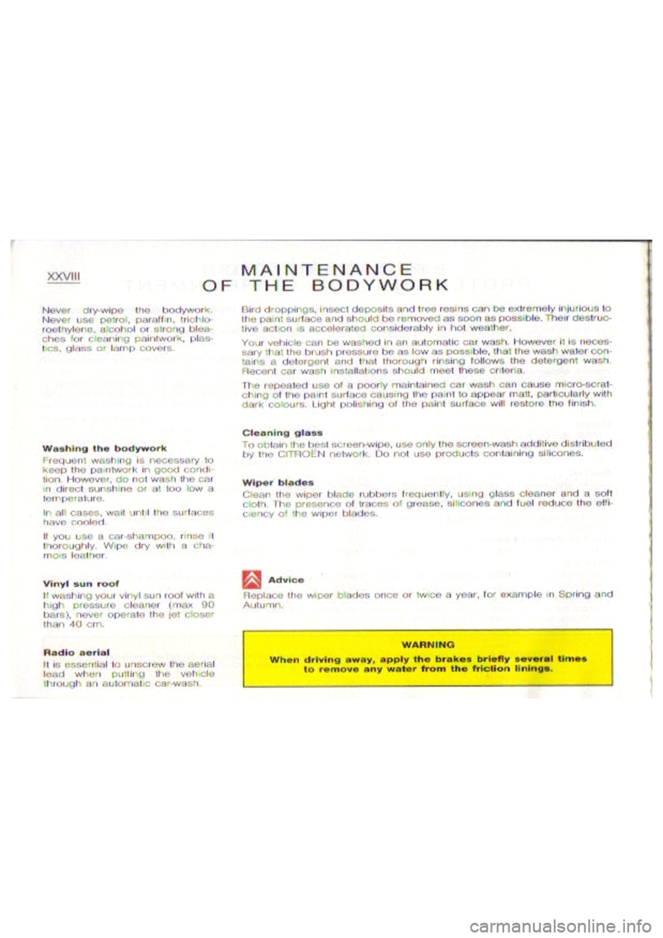 CITROEN BERLINGO VAN 2001  Owners Manual 