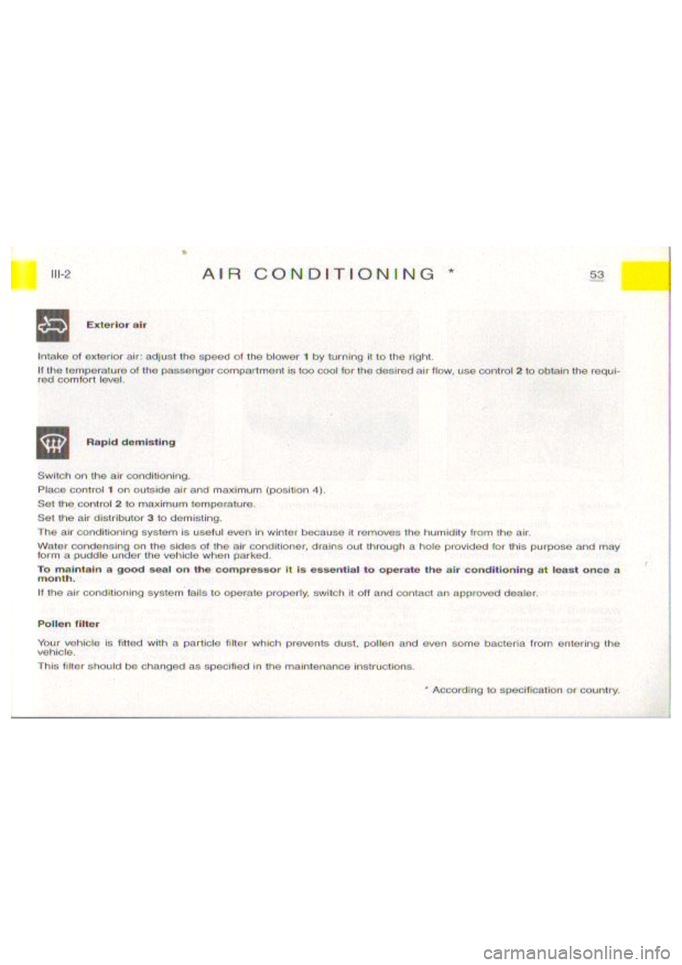 CITROEN BERLINGO VAN 2001  Owners Manual 