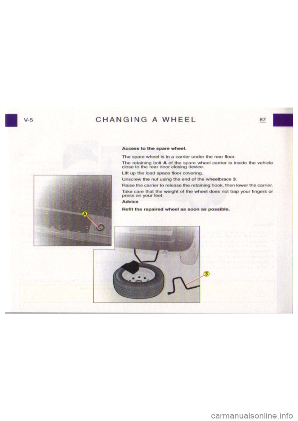 CITROEN BERLINGO VAN 2001  Owners Manual 