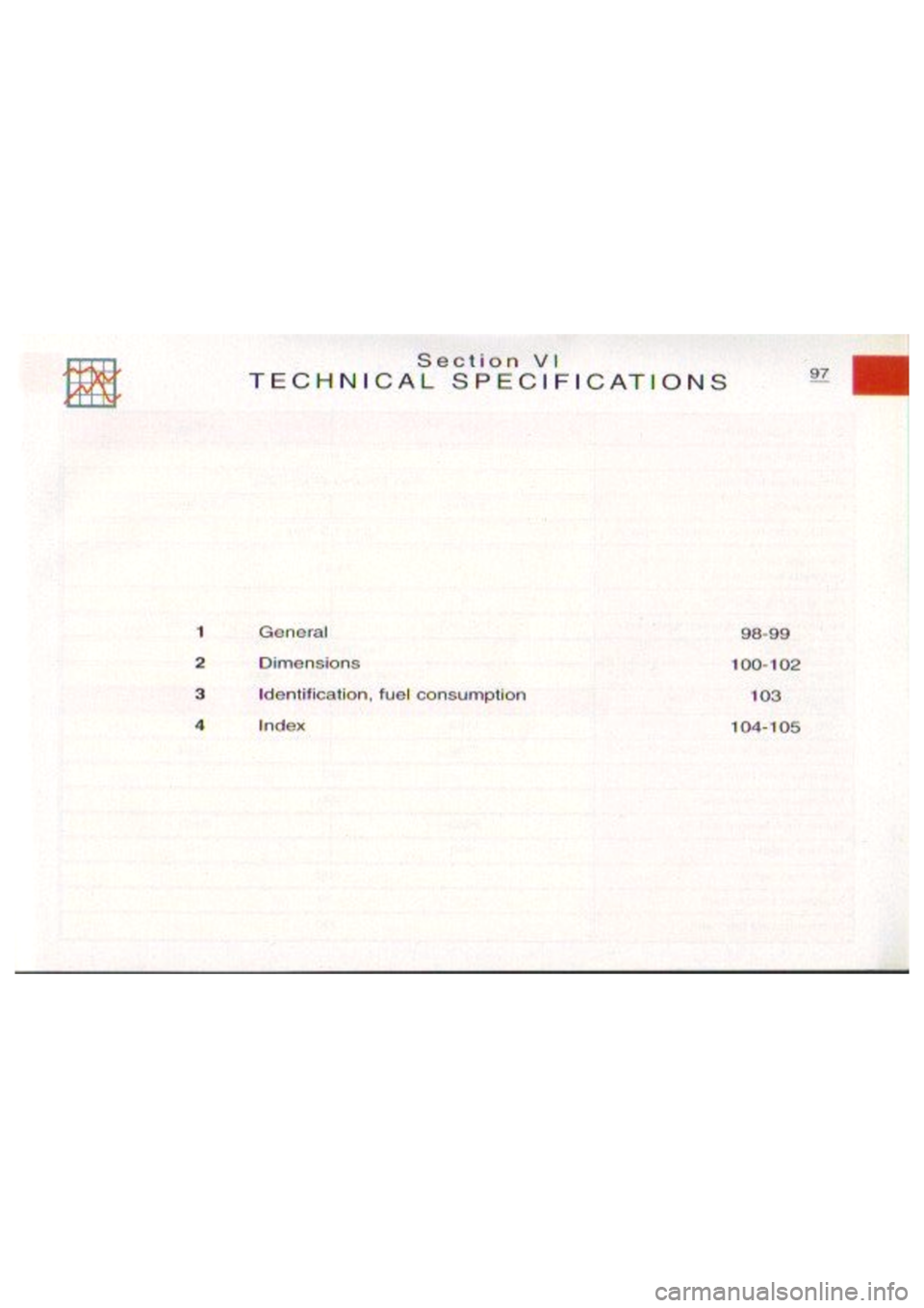 CITROEN BERLINGO VAN 1997  Owners Manual 