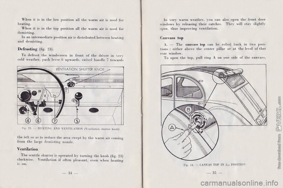 CITROEN 2CV 1959  Owners Manual 