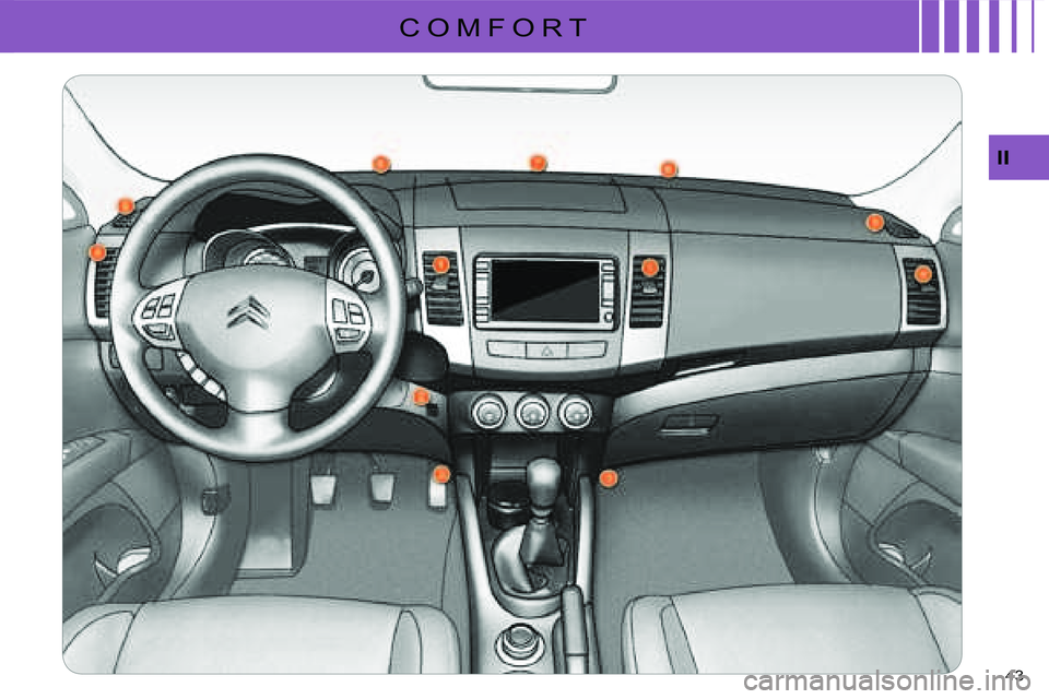 CITROEN C CROSSER DAG 2009  Owners Manual C O M F O R T
II
43   